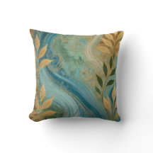 Style d'oeuvre Abstrait en feuille d'or Zaffre 4