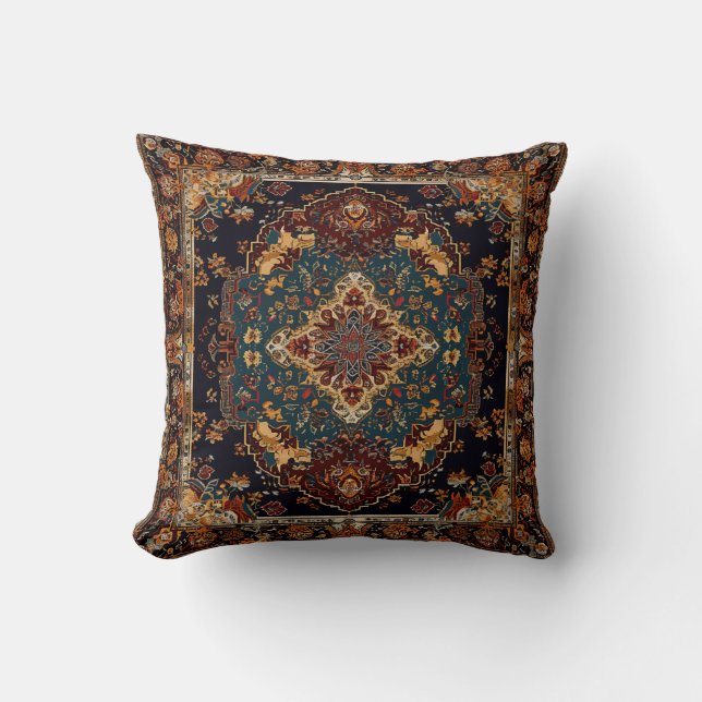 Coussin Style marocain Rouge (Recto)