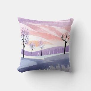Coussin Style minimaliste Paysage Abstrait
