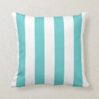 Style scandinave moderne aqua rayures turquoise