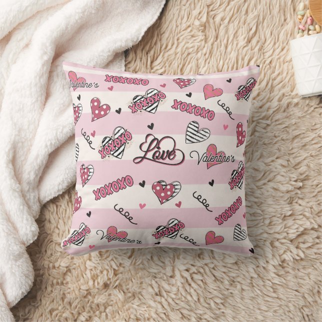 Coussin Style XOXO Valentine's Day (Couverture)
