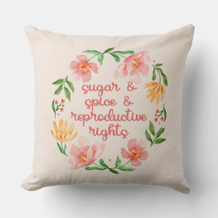 Coussin Sucre et épices et droits de reproduction III