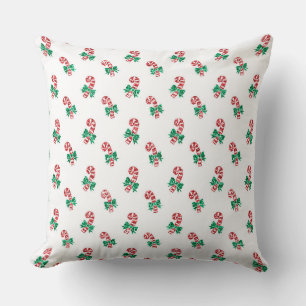 COUSSIN SUCRES DE CANNE DE NOËL ROUGE & BLANC & GRAINES VE