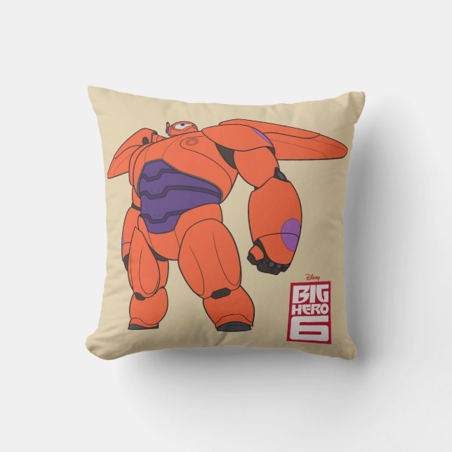 Coussin Suit orange Baymax (Recto)