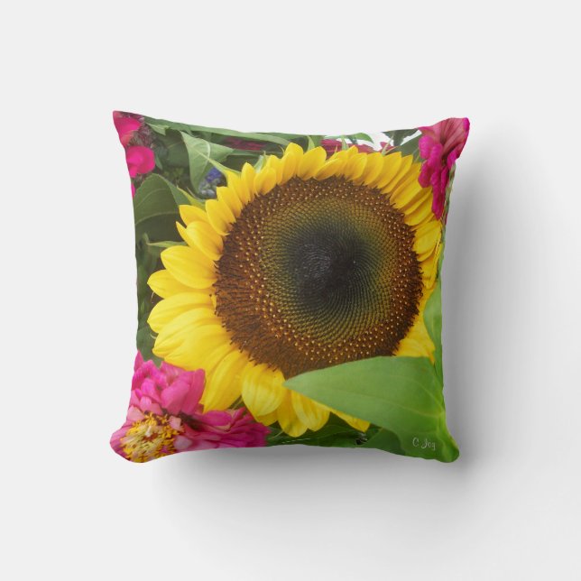 Coussin : Sunflower_ (Recto)