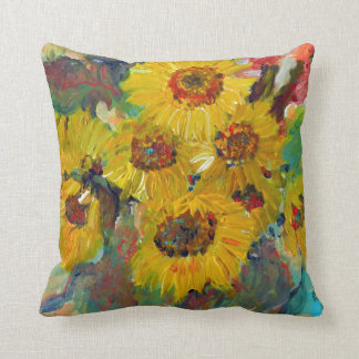Coussin sunflower pillée