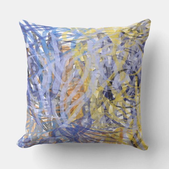 Coussin Sunlit Coral Reef (Recto)
