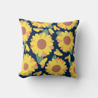 Coussin Sunny Bloom Doodles