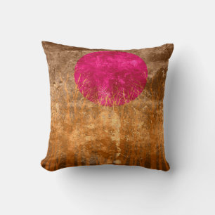 Coussin Sunset Vintage Peinture Abstraite 5
