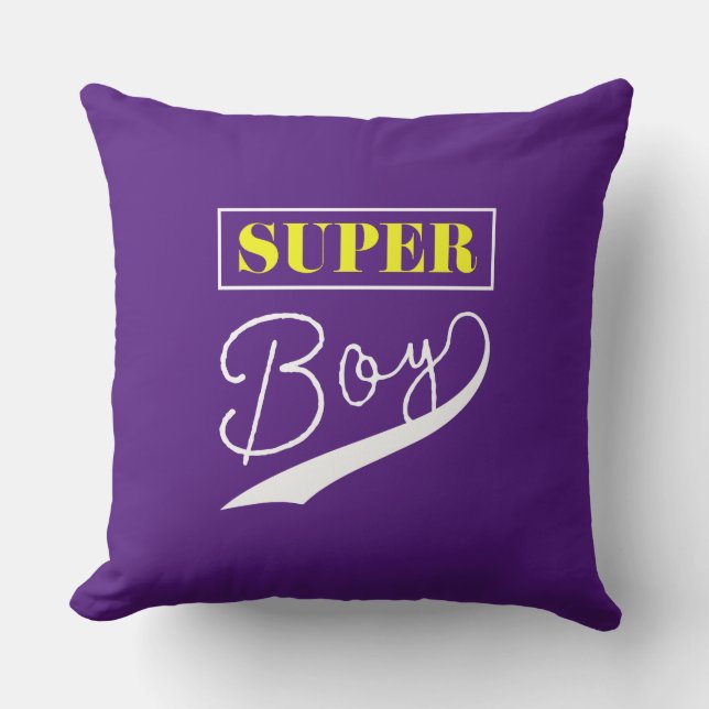 Coussin Super Boy (Recto)