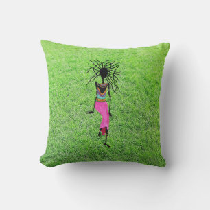 Coussin Super, Danser sur l'oreiller à lancer d'herbe