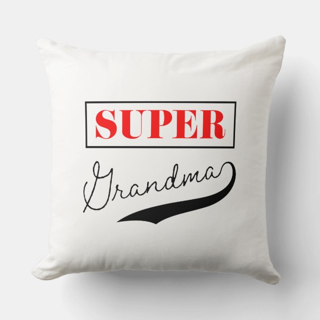 Coussin Super grand-mère (Recto)