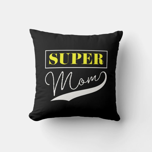 Coussin Super Maman (Recto)