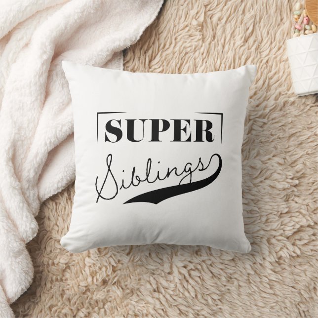 Coussin Super sibling (Couverture)