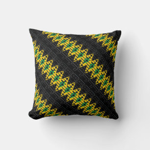 Coussin Superbe drapeau national de la Jamaïque