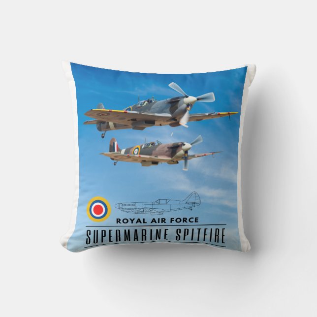 COUSSIN SUPERMARINE SPITFIRE - ROYAL AIR SQUADRON (Recto)