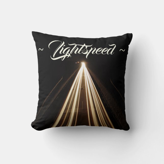 Coussin Sur l'autoroute pour dormir (Recto)