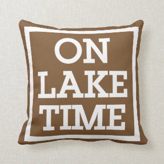 Coussin Sur le lac