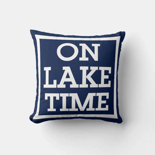 Coussin Sur le lac (Recto)