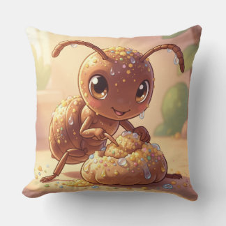 Coussin Sur les traces de l'or des fleurs.6