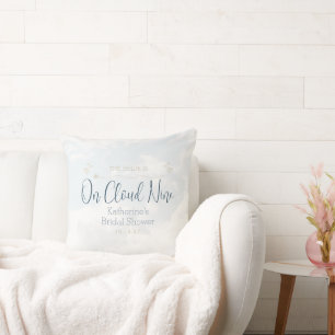 Coussin Sur un nuage Chic Élégant Fête de Mariage