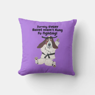 Coussin Sûrement que TOUS les Bassets ne faisaient pas du