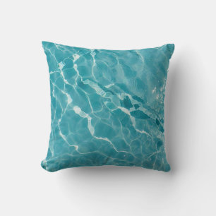 Coussin Surface de l'eau (Style 8) Peinture à l'huile