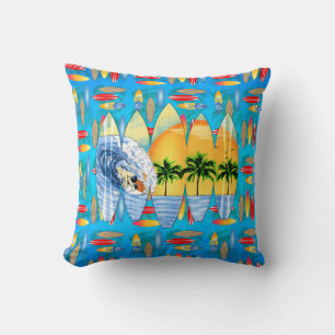 Coussin Surfer Et Surf