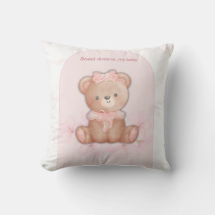 Coussin Sweams Teddy Bear Imprimer   Nourriture pour bébé