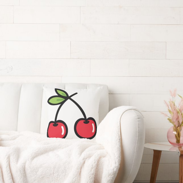 Coussin Sweet Cherry Decorative Cushion (Canapé)