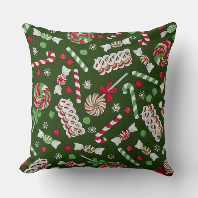 Coussin Sweet Noël Motif Jeu d'oreiller (Recto)