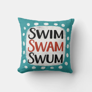 Coussin Swim Swam Jeu d'oreiller