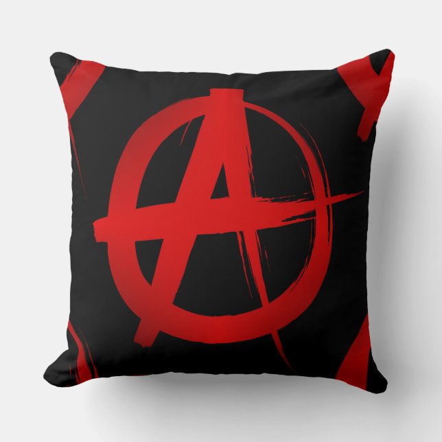 Coussin Symbole d'anarchie (Recto)