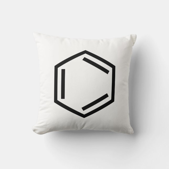COUSSIN SYMBOLE D'ANNEAU BENZENE (Recto)