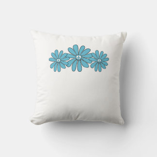 Coussin SYMBOLE DE LA PAIX Hippie Aqua