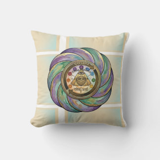 Coussin Symbole de manifestation de géométrie sacrée