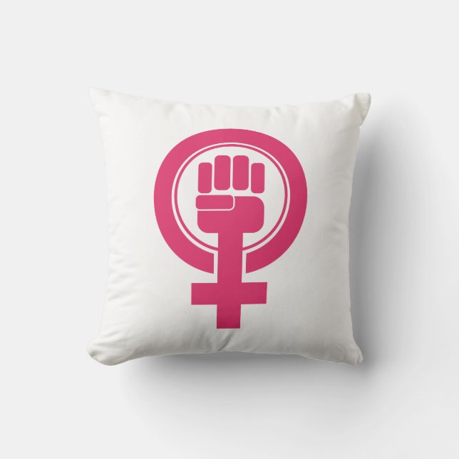 Coussin Symbole de résistance des femmes (Recto)