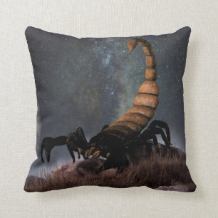 Coussin Symbole de zodiaque de Scorpion