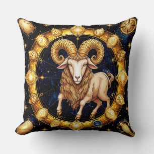 Coussin Symbole du zodiaque Bélier