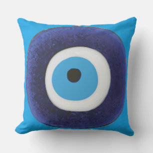 Coussin Symbole mauvais de protection oculaire de Nazar