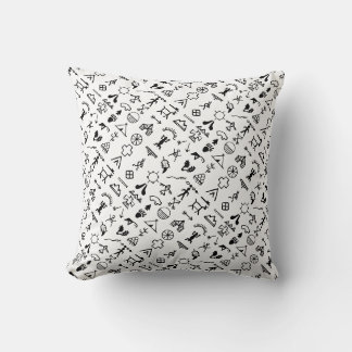 Coussin Symboles d'images amérindiens