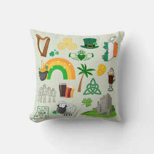 Coussin Symboles d'Irlande
