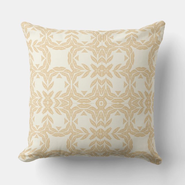 Coussin Symétrie dorée  (Recto)