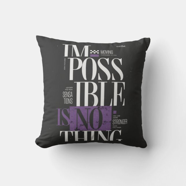 Coussin T-Shirt (Recto)