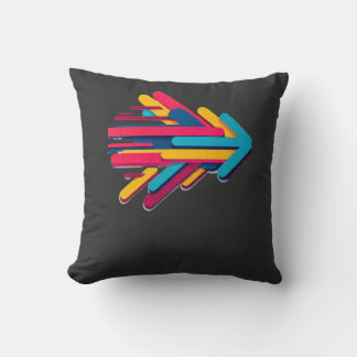 Coussin T-shirt à manches longues avec graphique de vitess