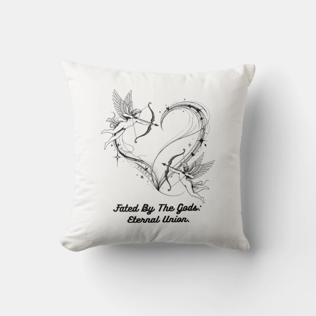 Coussin T-Shirt Union Éternelle (Recto)