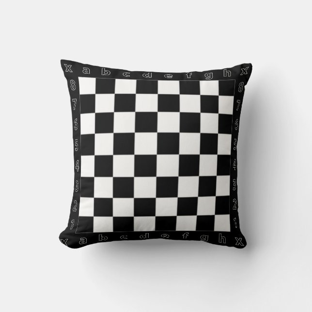 Coussin table d'échecs (Recto)