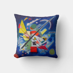 Coussin Tableau bleu Wassily Kandinsky