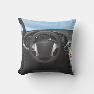 Coussin Tableau de bord de voiture de sport