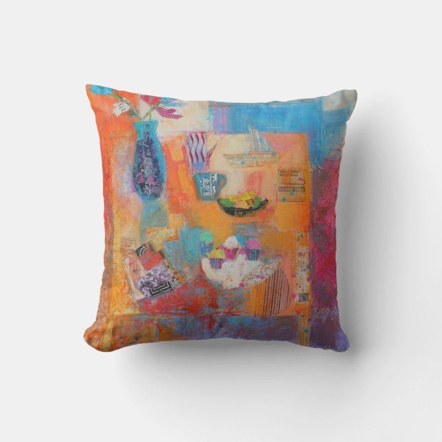 Coussin Tableau d'été (Recto)